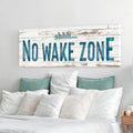 No Wake Zone Sign XIII by Tailored Canvases