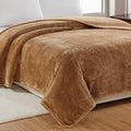 Noble House Solid Color Popcorn Microfiber Blanket by DailySale