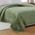 Noble House Solid Color Popcorn Microfiber Blanket by DailySale