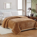 Noble House Solid Color Popcorn Microfiber Blanket by DailySale