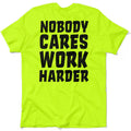 Nobody Cares - Safety Yellow T-Shirt by Armed American Supply