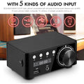 Nobsound 100W Mini Bluetooth 5.0 Power Amplifier by DailySale