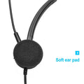 Noise Canceling Headset Convertible RJ9 Earphone with Microphone Adaptor by DailySale