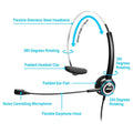 Noise Canceling Headset Convertible RJ9 Earphone with Microphone Adaptor by DailySale