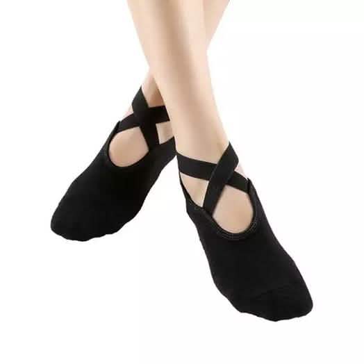Non Slip Socks with Grips for Women Yoga Ballet Pilates Barre Dance by DailySale