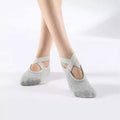 Non Slip Socks with Grips for Women Yoga Ballet Pilates Barre Dance by DailySale