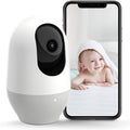 nooie 1080P Home Security Camera, Motion Tracking, Super IR Night Vision, Works with Alexa, Two-Way Audio, Motion & Sound Detection (Refurbished) by DailySale