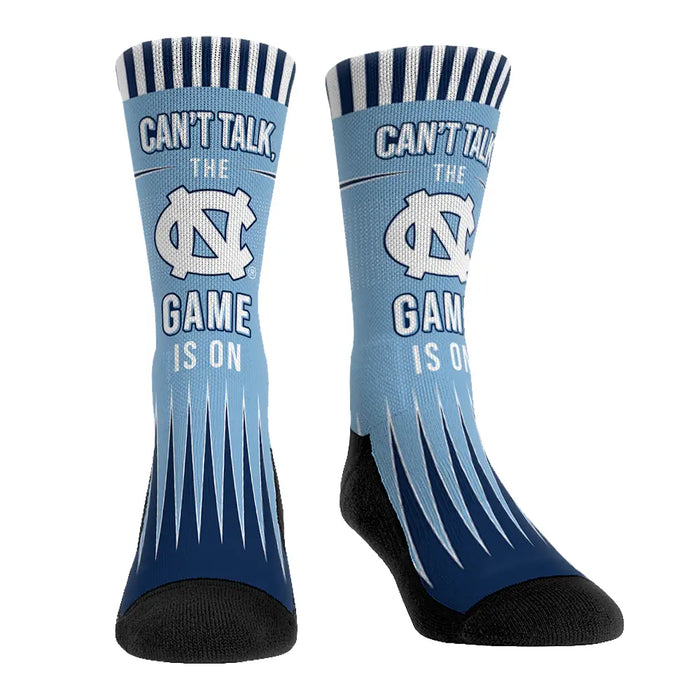 North Carolina Tar Heels - Can't Talk by Rock 'Em Socks