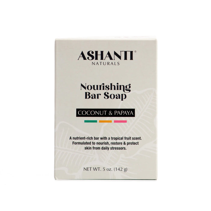 Nourishing Coconut & Papaya Soap Bar by AshantiNaturals