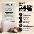 Nourishing Coconut & Papaya Soap Bar by AshantiNaturals