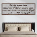 Now I Lay Me Down To Sleep Sign by Tailored Canvases