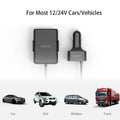 NTONPOWER 5 USB Ports Car Charger with 1.8 Extension Cable by DailySale