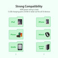 NTONPOWER Smartphone Charging Station 5 USB Ports Dock & Organizer by DailySale