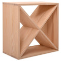 NuFazes 24 Bottles Holder Wine Rack Solid Wood Stackable Storage Cube Tabletop Champagne by DailySale