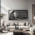 Numbers 6:24-26 - May The Lord Bless You Faith Sign II by Tailored Canvases