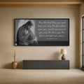 Numbers 6:24-26 - May The Lord Bless You Faith Sign III by Tailored Canvases