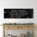 Numbers 6:24-26 - May The Lord Bless You Sign by Tailored Canvases