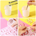 Numbers Alphabet Mold for DIY Craft Casting with Resin Decoration Fillers Set Kit by DailySale