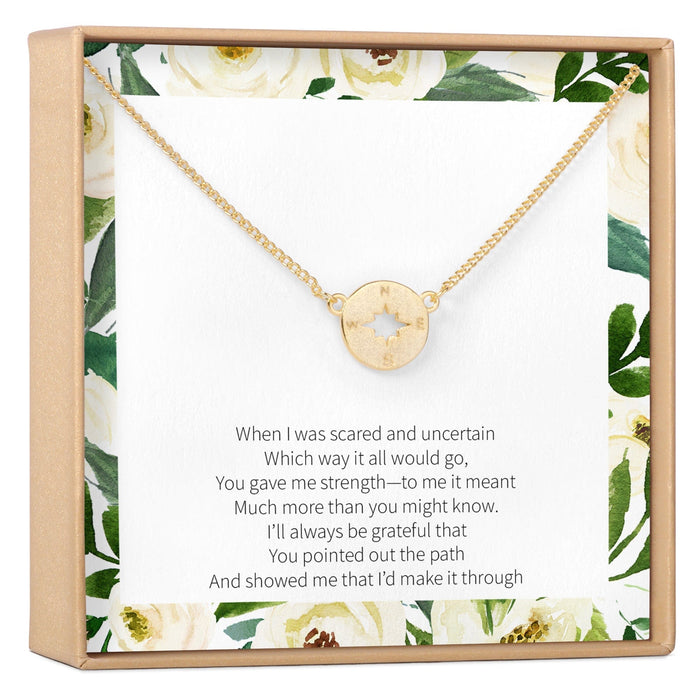 Nurse Compass Necklace by Dear Ava
