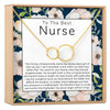 Nurse Double Circles Necklace