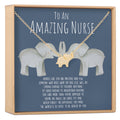 Nurse Elephant Pendant Necklace by Dear Ava