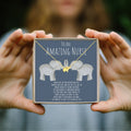 Nurse Elephant Pendant Necklace by Dear Ava