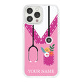Nurse HD Custom Name Apple iPhone 11 Series Phone Case by Affinity Bands