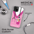 Nurse HD Custom Name Apple iPhone 12 Series Mag-Safe Phone Case by Affinity Bands
