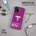 Nurse HD Custom Name Apple iPhone 14 Series Mag-Safe Phone Case by Affinity Bands