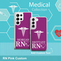 Nurse HD Custom Name Samsung Galaxy S22 Phone Case by Affinity Bands