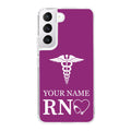 Nurse HD Custom Name Samsung Galaxy S22 Phone Case by Affinity Bands