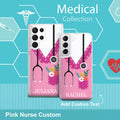 Nurse HD Custom Name Samsung Galaxy S23 Phone Case by Affinity Bands