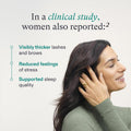 Nutrafol Women's Hair Growth for Thicker, Stronger Hair 3-Month Supply by Nava Beauty
