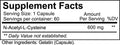 NutraKey NAC 600mg, 60 Capsules by PoorBoySupplements.com