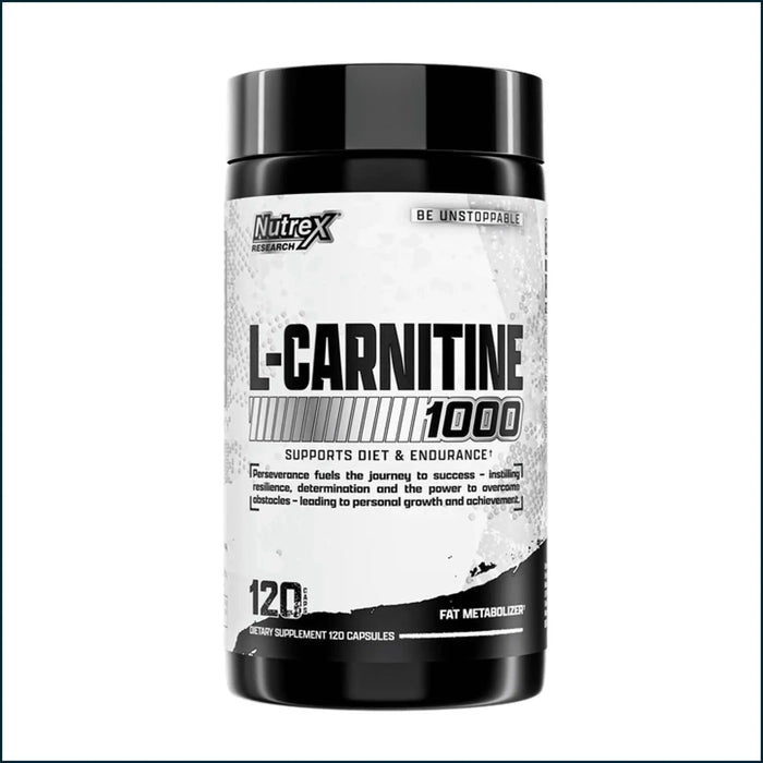 Nutrex L-Carnitine 1000, 120 Caps by PoorBoySupplements.com