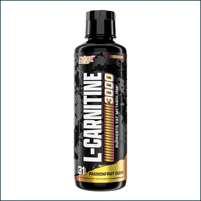 Nutrex L-Carnitine 3000, 31 Servings by PoorBoySupplements.com