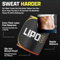 Nutrex LIPO-6 Waist Trimmer Sweat Belt by PoorBoySupplements.com
