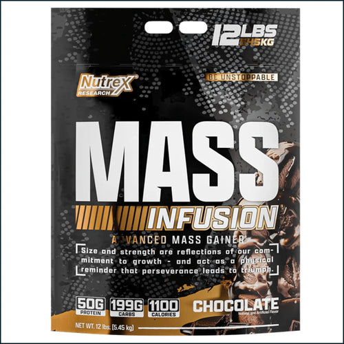 Nutrex Mass Infusion, 12lbs - 19 Servings by PoorBoySupplements.com