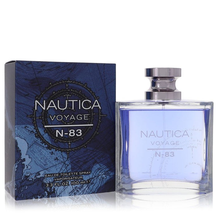 Nautica Voyage N-83 by Nautica Eau De Toilette Spray 3.4 oz for Men by Avera Group