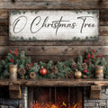 O Christmas Tree, Wood Christmas Sign by Tailored Canvases