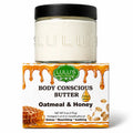 Oatmeal & Honey Whipped Mango Body Butter – Non-Greasy, Gentle Hydration by Lulu’s Holistics