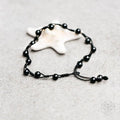 Obsidian Grounding Anklet by Conscious Items