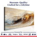 Ocean Wave Seascape Wall Art III by Tailored Canvases
