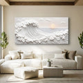 Ocean Waves Abstract Wall Art by Tailored Canvases