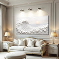 Ocean Waves Abstract Wall Art by Tailored Canvases