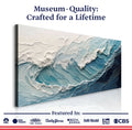 Ocean's Embrace Seascape Wall Art by Tailored Canvases