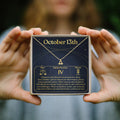 October 13th Libra Necklace by Dear Ava