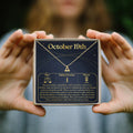 October 19th Libra Necklace by Dear Ava
