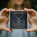 October 8th Libra Necklace by Dear Ava