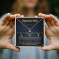 October 9th Libra Necklace by Dear Ava